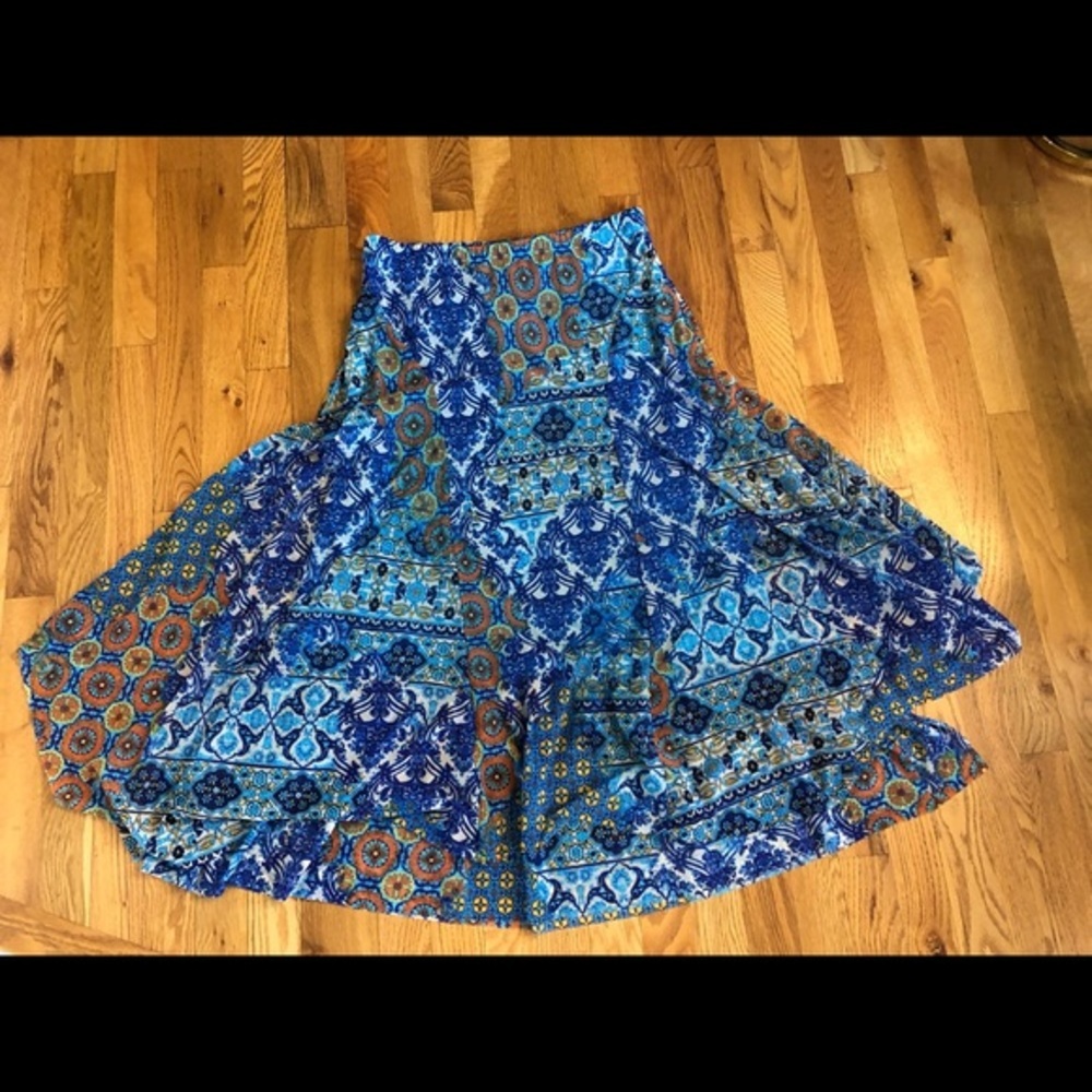 Boho Maxi Chico’s Skirt Size 1